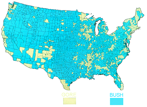 Right-To-Carry States, 2003. Click for larger image.