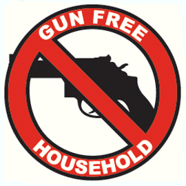 If it's a good idea to advertise our schools as gun-free zones, how about YOUR home? Get your sicker here!