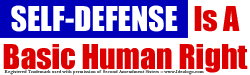 Self-defense is a human right